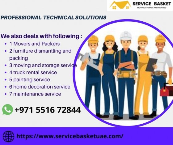 Service Basket UAE Movers and packers Ras al Khaimah
